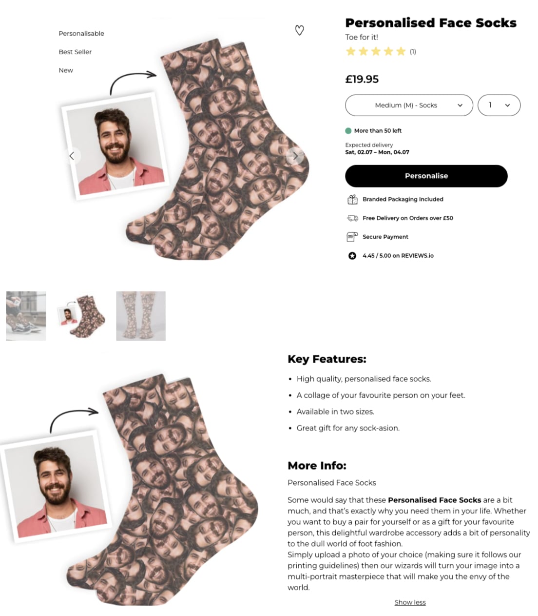How do I write an eCommerce product page?